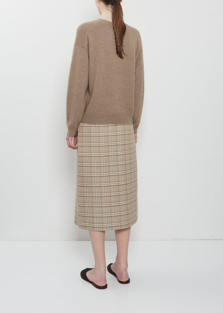 Cashmere Knit Pullover Sweater