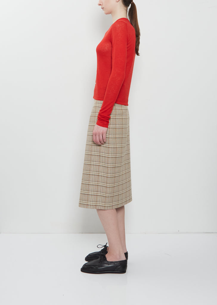 Sheer Cashmere Knit Cardigan