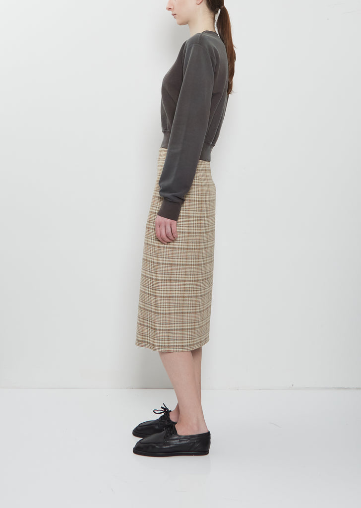 Dyed Pima Cotton Sweatshirt — Ink Black