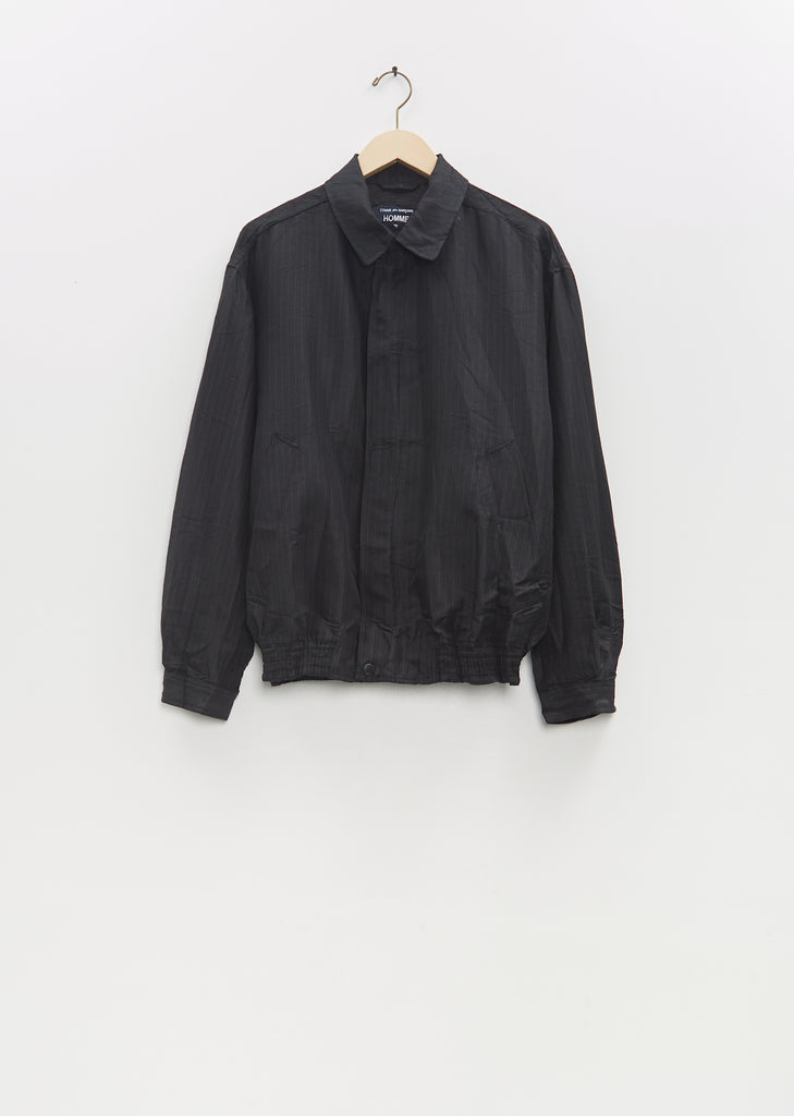 Washed Striped Blouson