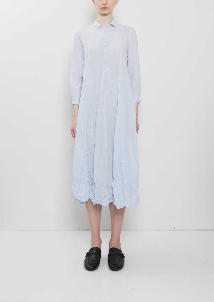 Washed Cotton Crinkle Dress