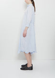 Washed Cotton Crinkle Dress