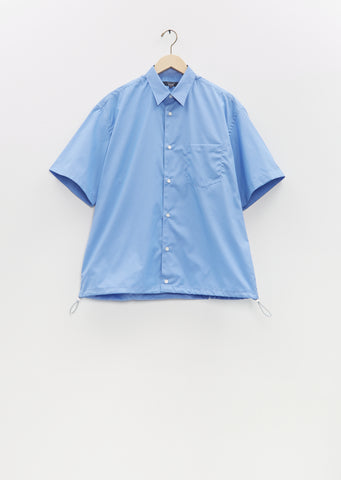 Cotton Broad Button Up Shirt