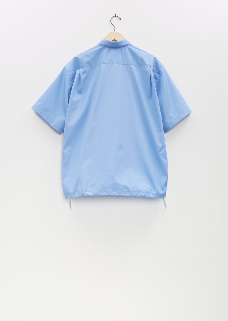 Cotton Broad Button Up Shirt