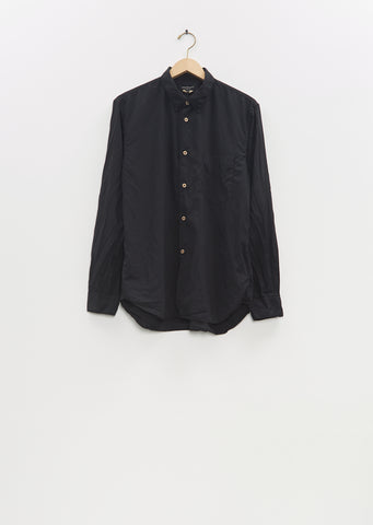 Crinkle Effect Button Up Shirt