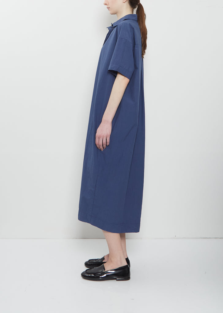 Sabi Cotton Dress — American Blue