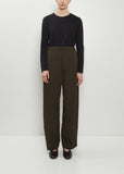 Windproof Nylon Wide Easy Trousers