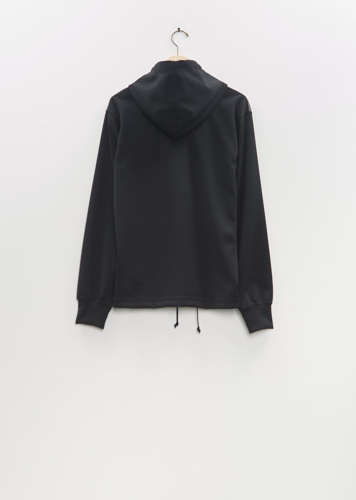 Mesh Contrasting Pocket Hoodie