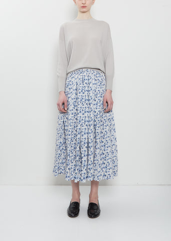 Matilde Cotton Skirt — Ditsy