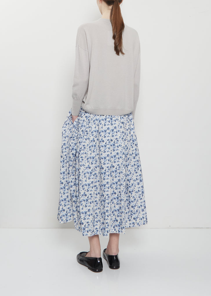 Matilde Cotton Skirt — Ditsy