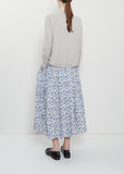 Matilde Cotton Skirt — Ditsy