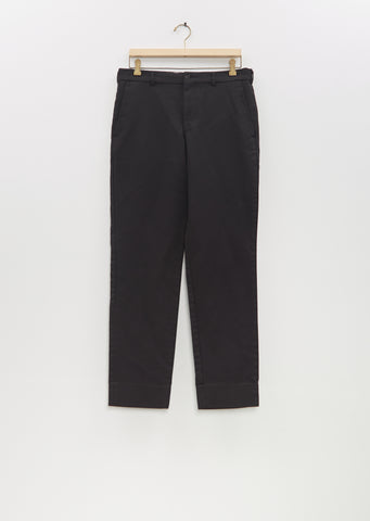 Twill Slim Trousers