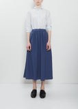 Ivy Cotton Skirt — American Blue