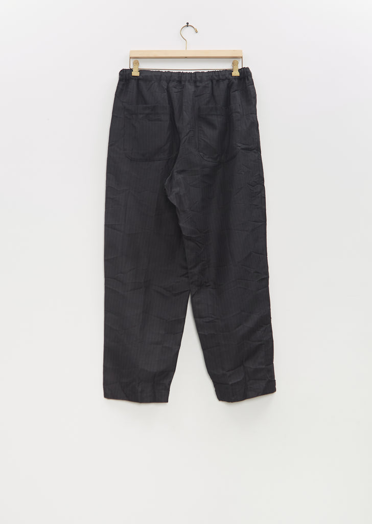Washed Straight Trousers