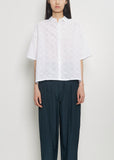 Tambourine Cotton Blouse — White