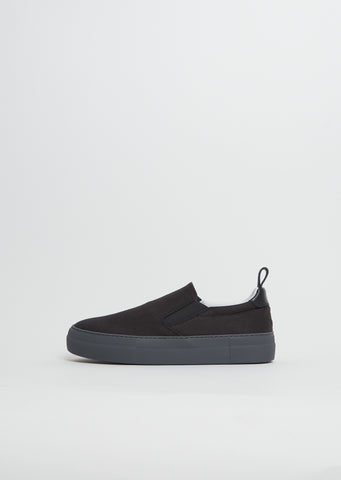 New Friend Canvas Sneaker — Black