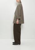 Technical Silk Single Breasted Jacket