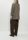 Technical Silk Single Breasted Jacket