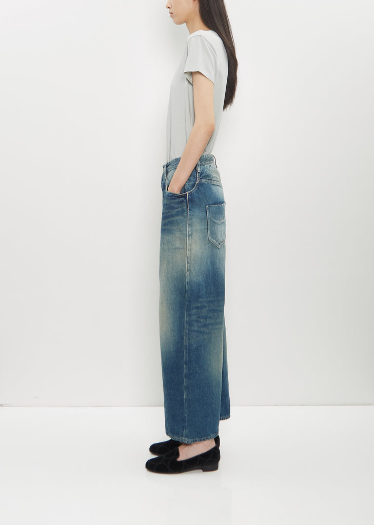 Always Always Cotton Linen Straight Denim