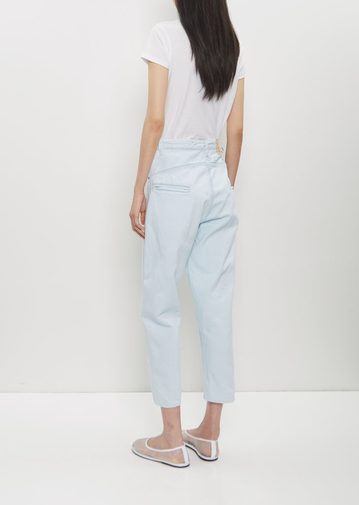 Always Cotton Linen Cropped Denim