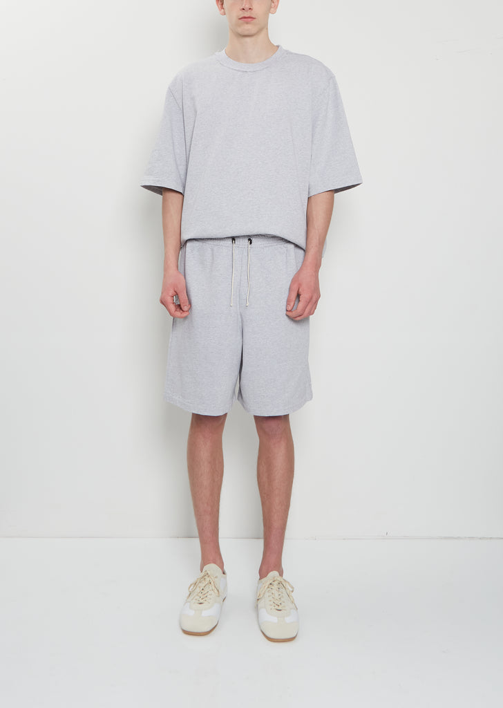 Knee Cotton Jersey Shorts