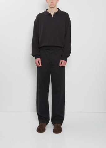 Time Cotton Gabardine Pant