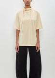 Cotton Foulard T-Shirt — Ice Apricot