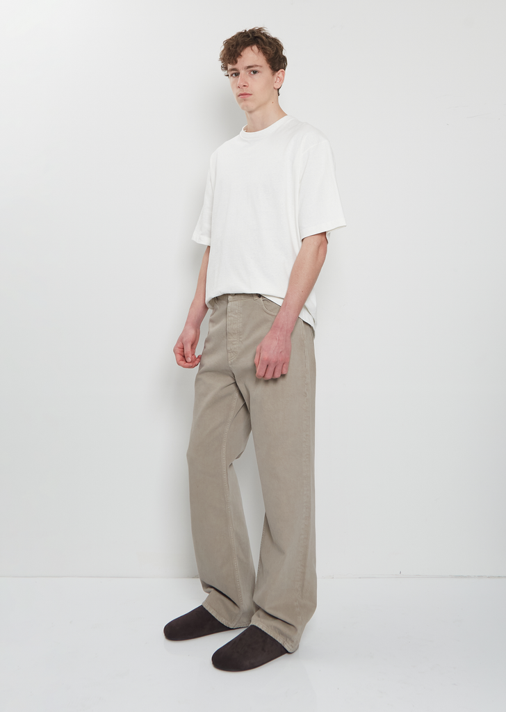 Siouxie Cotton Jean — Smoke Grey