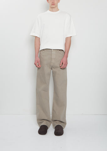 Siouxie Cotton Jean — Smoke Grey