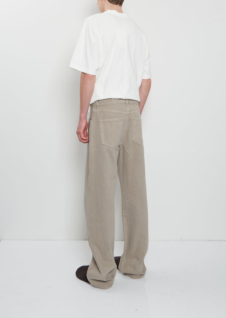 Siouxie Cotton Jean — Smoke Grey