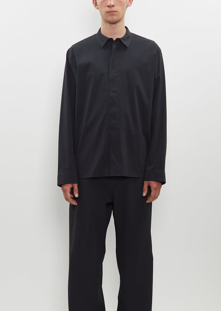 Metry LS Shirt — Black