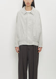 Cotton Silk Harrington Jacket