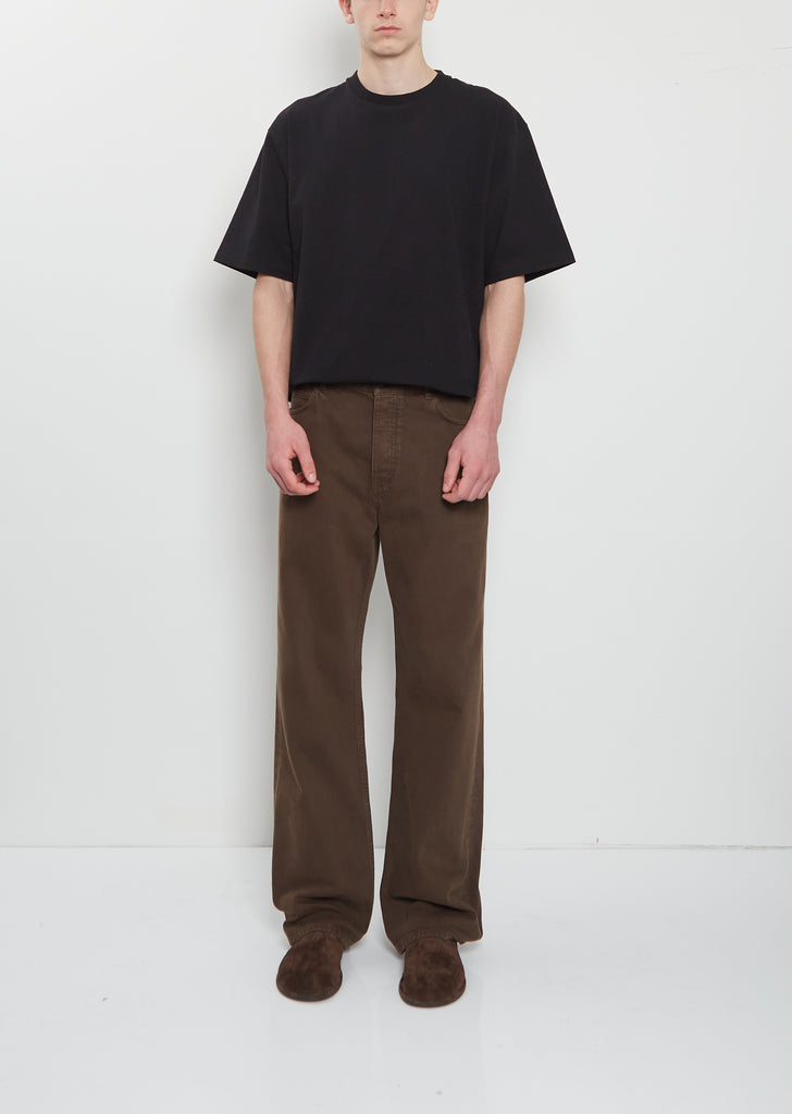 Siouxie Cotton Jean — Brown Grey