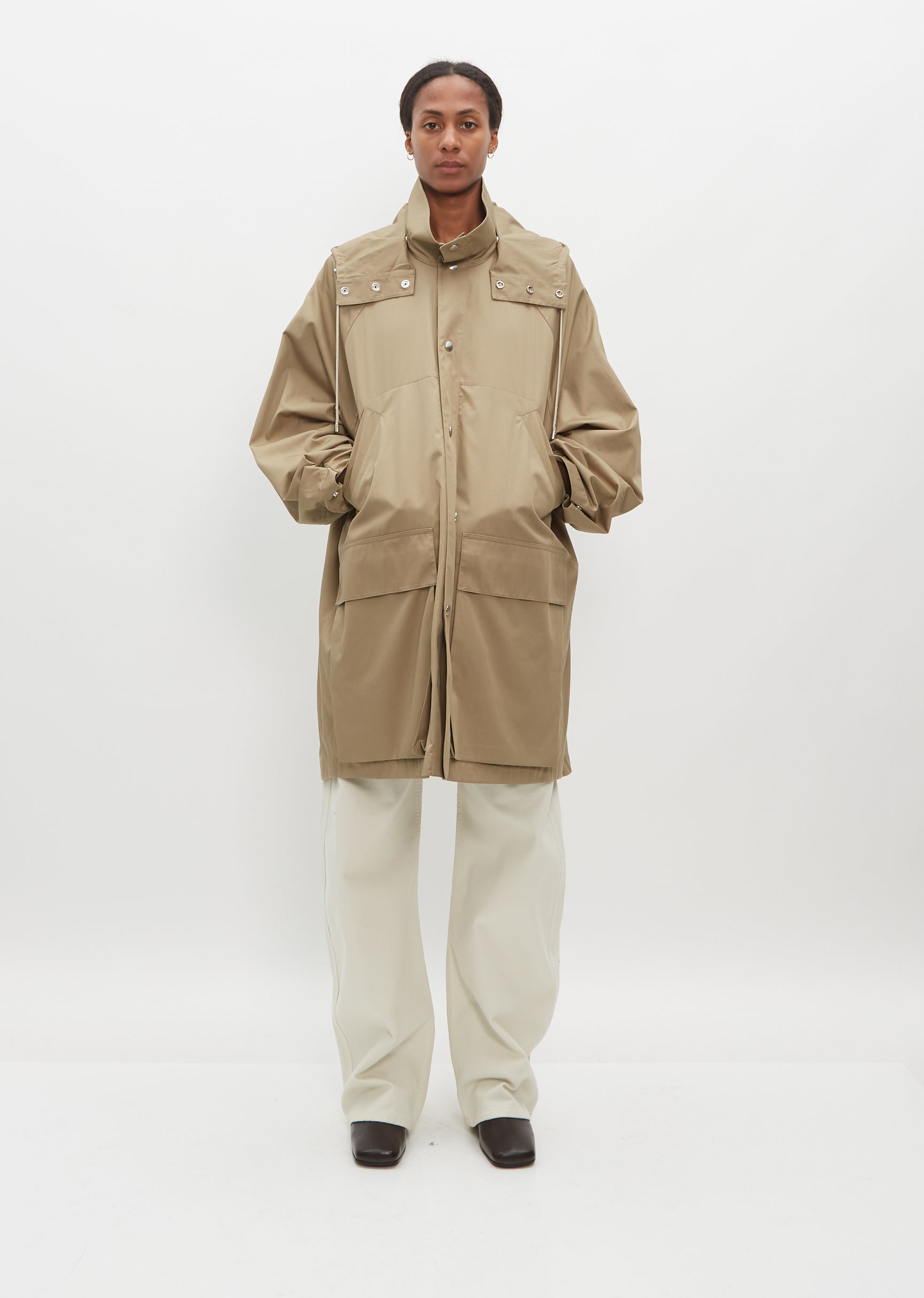 Detachable Hood Raincoat – La Garçonne