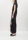 Cotton Blend Pressed Form Dress