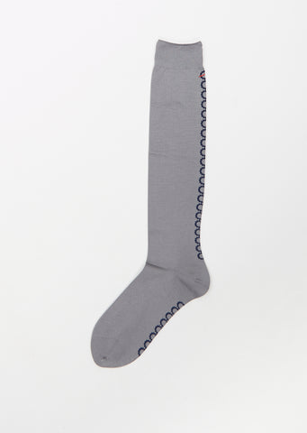 Tambourine Tall Socks — Gray