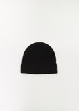 Alex Cashmere Beanie — Black