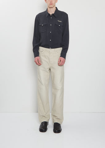 Fluxus 01 Wide G. Cords — Ivory