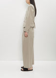 Washi Paper Ensemble U Jacket — Greige