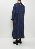 Pima Cotton Denim Wide Pullover Dress
