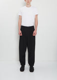 Suspender Buttons Wool Pants