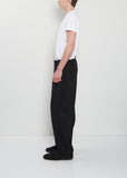 Suspender Buttons Wool Pants