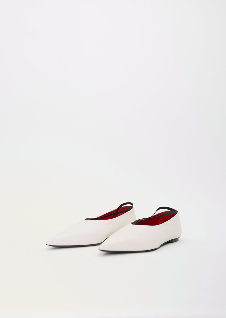 Ballerina Shoe — White