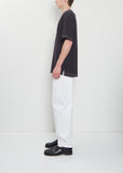 Boxy Cotton Linen T-Shirt — Urchin