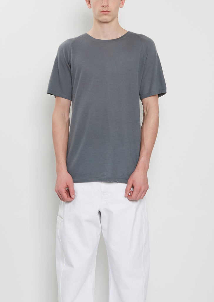 Raglan Cashmere T-Shirt Mono