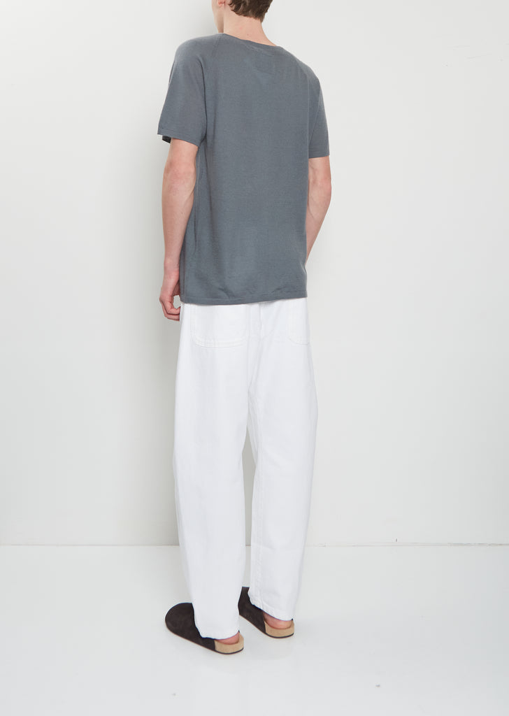 Raglan Cashmere T-Shirt Mono