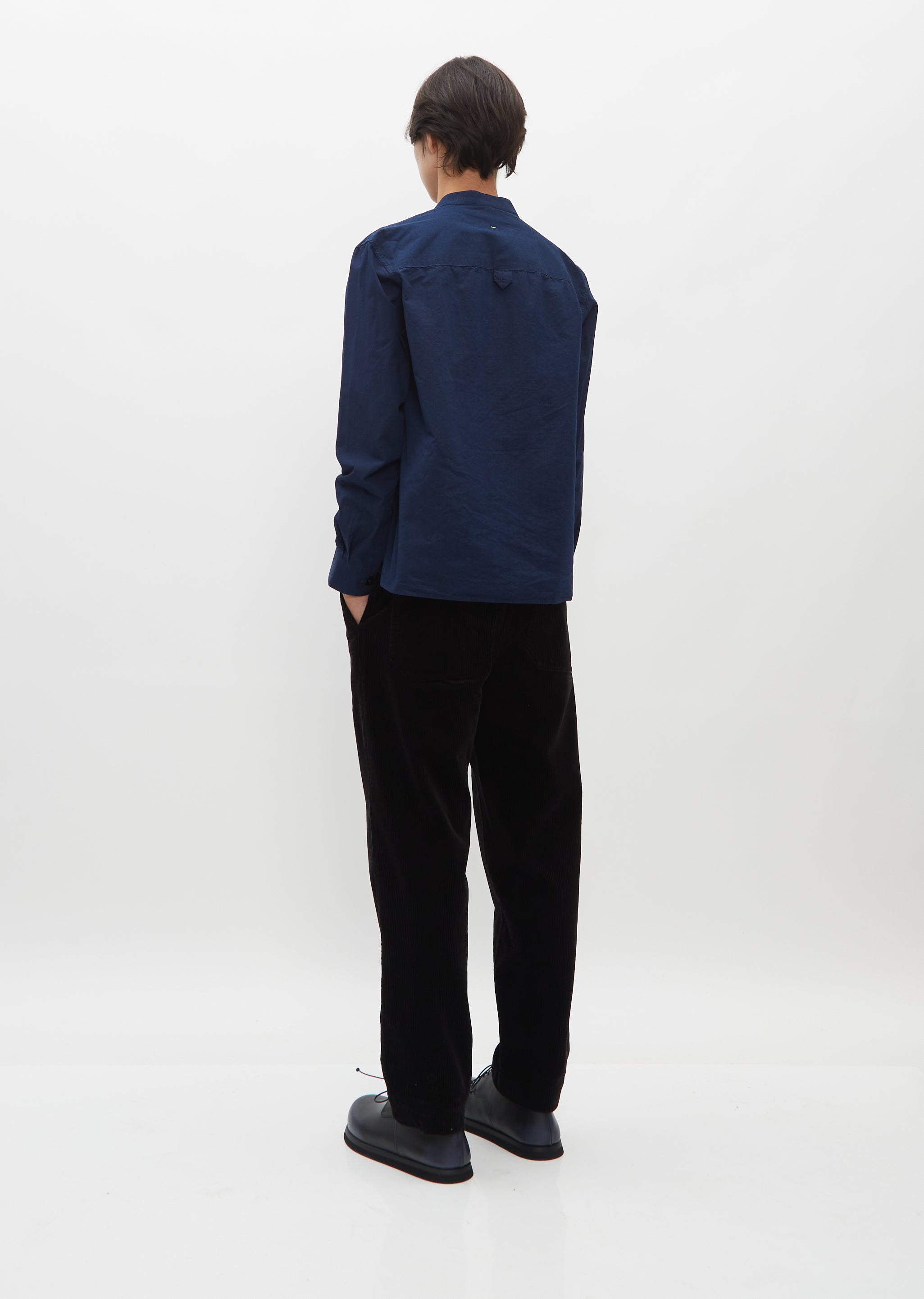 Fly Placket Cotton Swing Shirt – La Garçonne