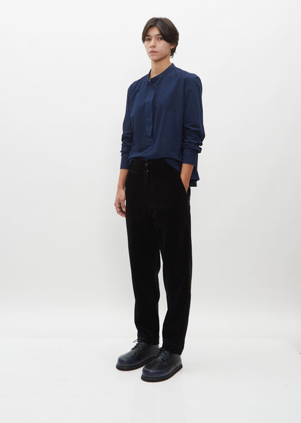 Fly Placket Cotton Swing Shirt – La Garçonne