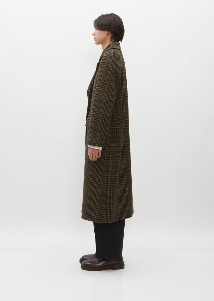 Raglan Wool Overcoat