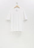 Cotton Linen Simple T-Shirt  — White